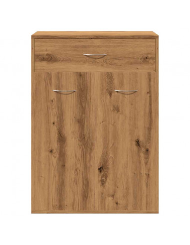 Scarpiera Rovere Artigianale 60x35x84 cm in Legno Multistrato