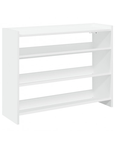 Scarpiera Bianca 80x25x61,5 cm in Truciolato