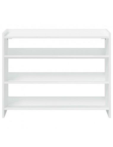 Scarpiera Bianca 80x25x61,5 cm in Truciolato