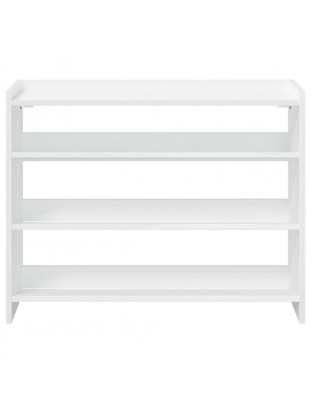 Scarpiera Bianca 80x25x61,5 cm in Truciolato