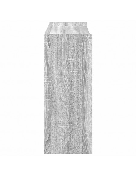 Scarpiera Grigio Sonoma 80x25x61,5 cm in Truciolato