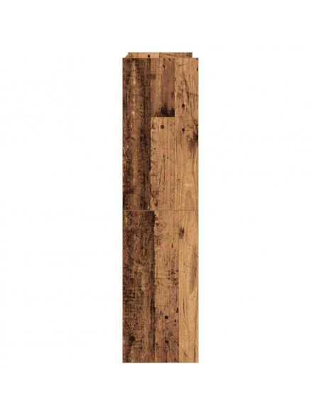 Scarpiera Legno Antico 60x25x100 cm in Truciolato