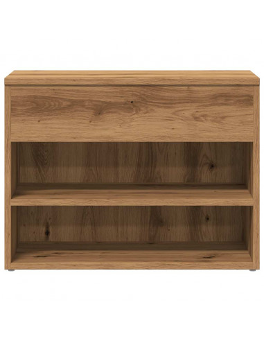 Scarpiera Rovere Artigianale 60x30x45 cm in Legno Multistrato