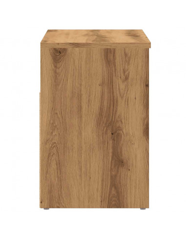 Scarpiera Rovere Artigianale 60x30x45 cm in Legno Multistrato