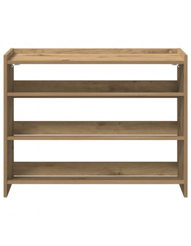 Scarpiera Rovere Artigianale 80x25x61,5 cm in Truciolato