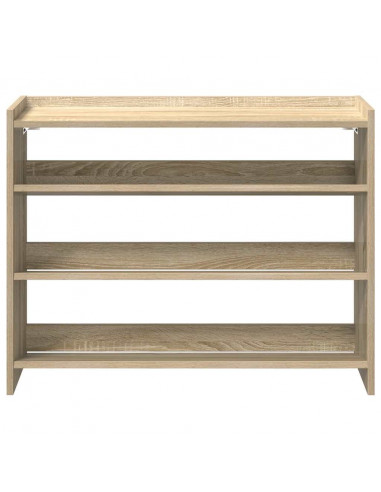 Scarpiera Rovere Sonoma 80x25x61,5 cm in Truciolato