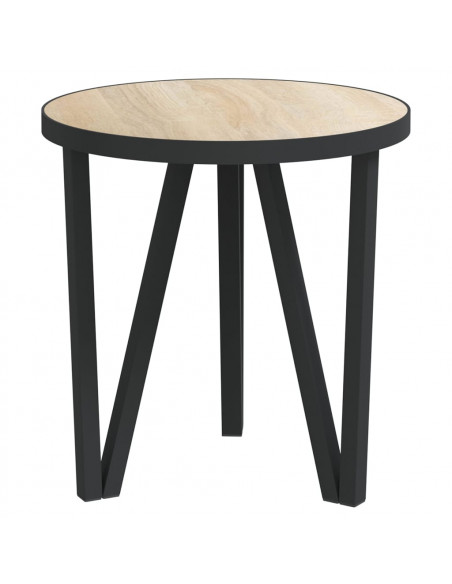 Tavolino Rovere Sonoma Ø35 cm in MDF