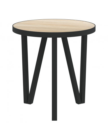 Tavolino Rovere Sonoma Ø35 cm in MDF