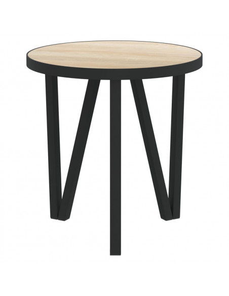 Tavolino Rovere Sonoma Ø35 cm in MDF