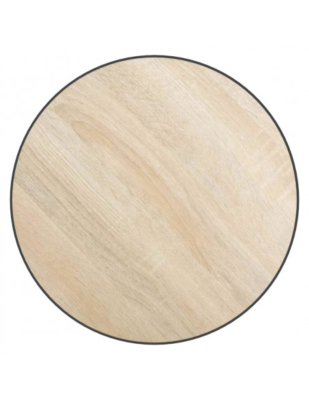 Tavolino Rovere Sonoma Ø35 cm in MDF