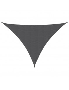 Parasole a Vela Oxford Triangolare 4x4x5,8 m Antracite 2