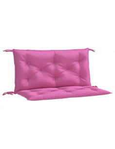 Cuscini per Panca da Giardino 2 pz Rosa 100x50x7 cm in Tessuto 2