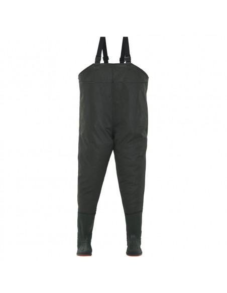 Pantaloni Impermeabili con Stivali Verdi Taglia 42