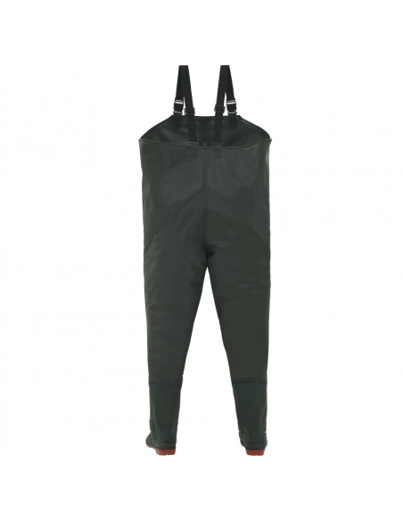 Pantaloni Impermeabili con Stivali Verdi Taglia 42