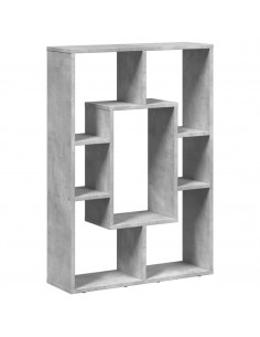 Libreria Grigio Cemento 63x20x90 cm in Truciolato 2