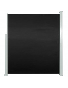 Tenda Laterale Retrattile per Patio 160x300 cm Nera 2