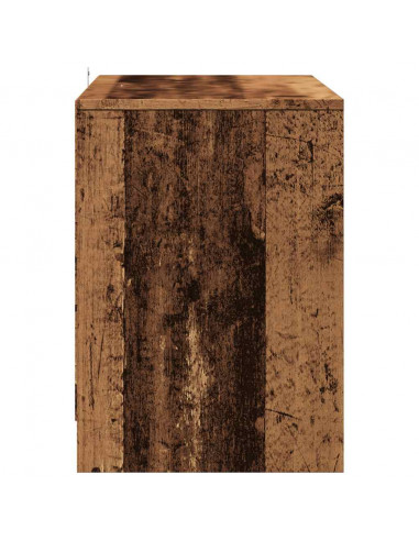 Mobile Porta TV Legno Antico 102x37,5x52,5 cm Legno Multistrato