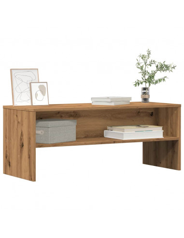 Mobile Porta TV Rovere Artigianale 100x40x40 cm in Truciolato