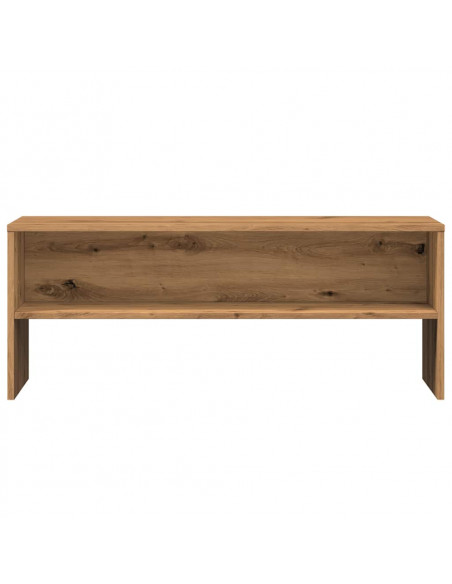 Mobile Porta TV Rovere Artigianale 100x40x40 cm in Truciolato