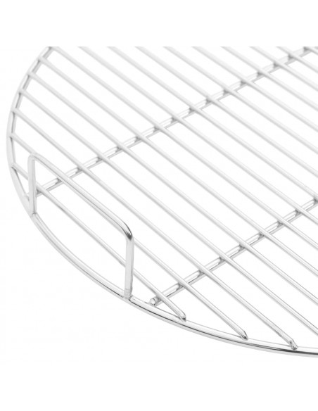 Griglia con Maniglie Rotonda Ø54 cm in Acciaio Inox 304
