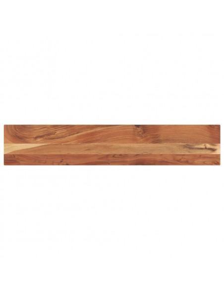 Piano Tavolo 160x20x3,8 cm Rettangolare Legno Massello Acacia