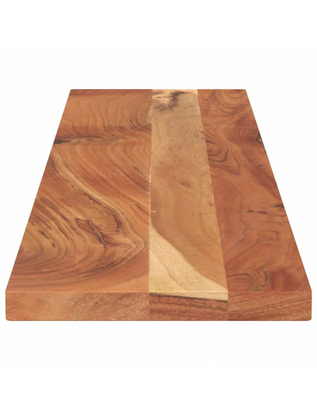 Piano Tavolo 160x20x3,8 cm Rettangolare Legno Massello Acacia