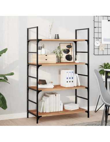 Piano Tavolo Rettangolare 100x40x2 cm Legno Massello di Acacia