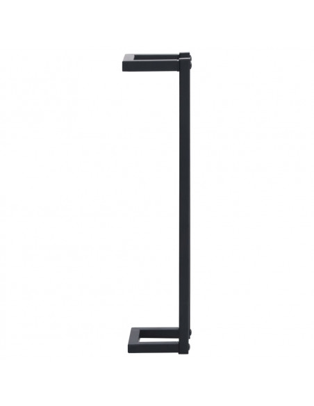 Portasciugamani da Terra Nero 12,5x12,5x60cm Ferro