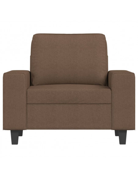 Poltrona Marrone 60 cm in Tessuto