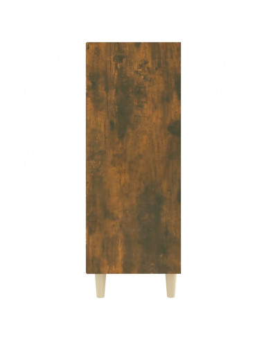 Credenza Rovere Fumo 69,5x32,5x90 cm in Legno Multistrato