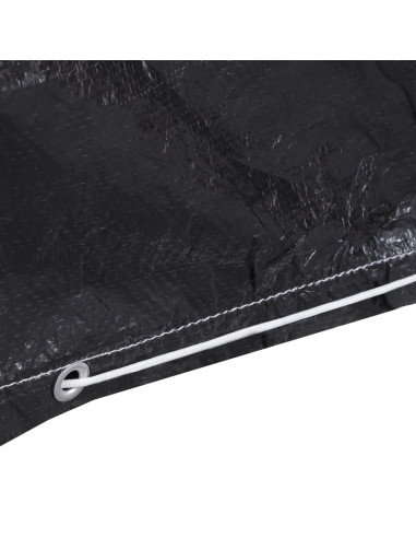 Copertura da Giardino con 6 Occhielli per Griglia 180x80x125 cm