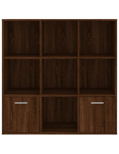 Libreria Rovere Marrone 98x30x98 cm
