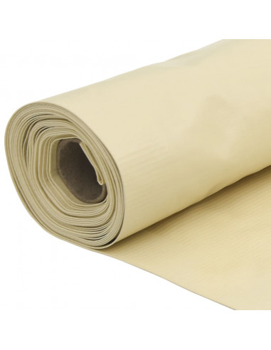 Paravento da Giardino Crema 300x75 cm in PVC