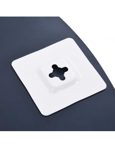 Specchio da Parete 40 cm in Vetro Temperato