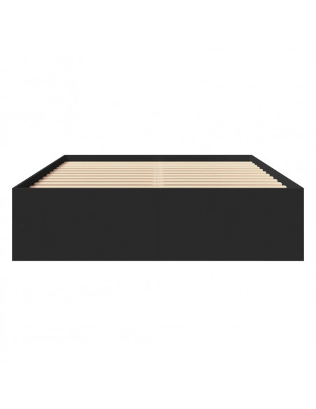 Giroletto Nero 140x190 cm in Legno Multistrato