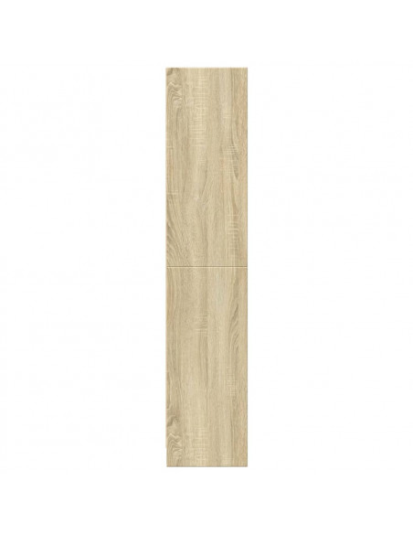 Libreria Rovere Sonoma 57x28,5x141 cm in Legno Multistrato