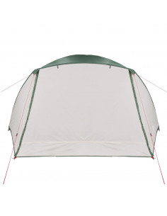 Tenda da Campeggio a Cupola per 6 Persone Verde Impermeabile 2