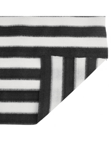 Rete per Privacy Antracite e Bianca 1,8x25 m in HDPE 150 g/m²