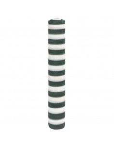 Rete per Privacy Verde e Bianco 1,2x10 m in HDPE 75 g/m² 2