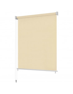 Tenda a Rullo per Esterni 220x140 cm Crema 2