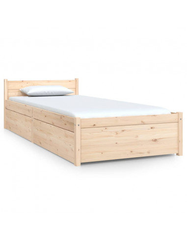 Giroletto con Cassetti 75x190 cm Small Single