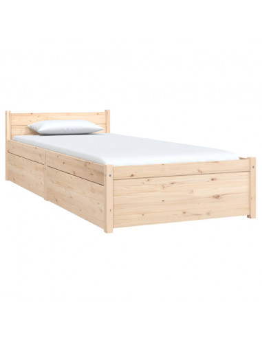 Giroletto con Cassetti 75x190 cm Small Single