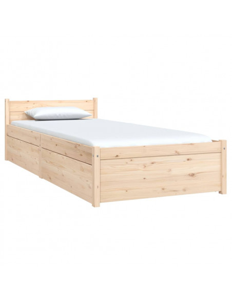 Giroletto con Cassetti 75x190 cm Small Single