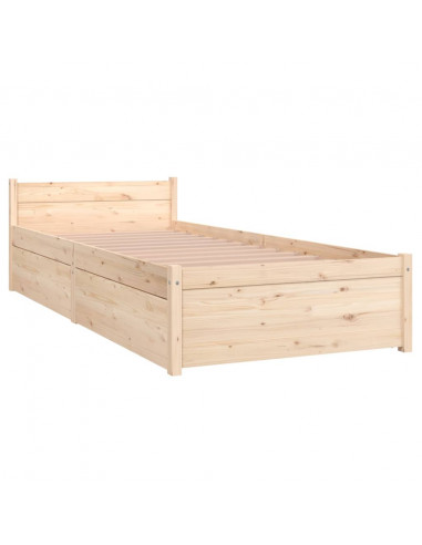 Giroletto con Cassetti 75x190 cm Small Single