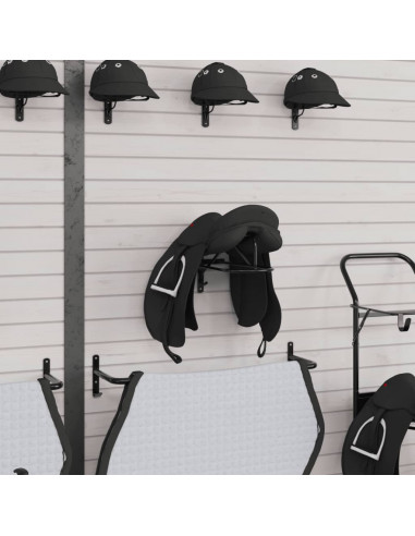 Portasella da Parete Nero in Ferro