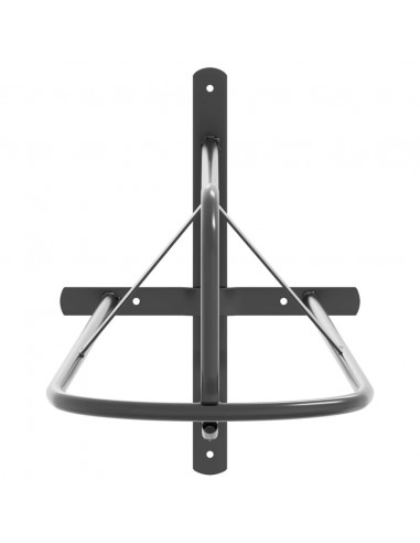 Portasella da Parete Nero in Ferro