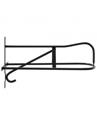 Portasella da Parete Nero in Ferro