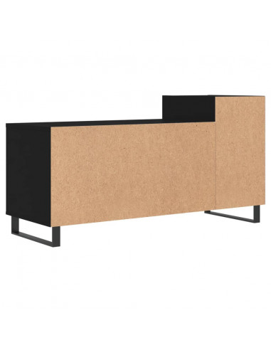 Mobile Porta TV Nero 100x35x55 cm in Legno Multistrato
