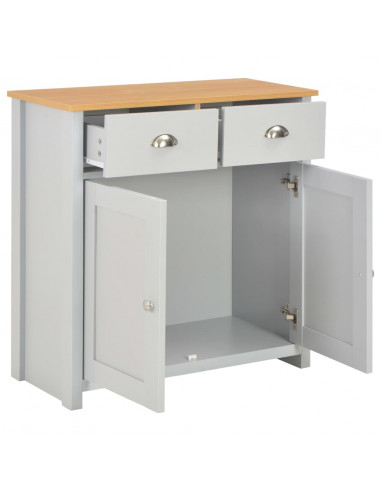 Credenza Grigia 79x35x81 cm