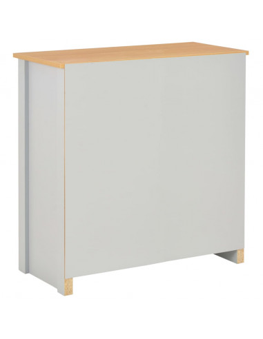 Credenza Grigia 79x35x81 cm